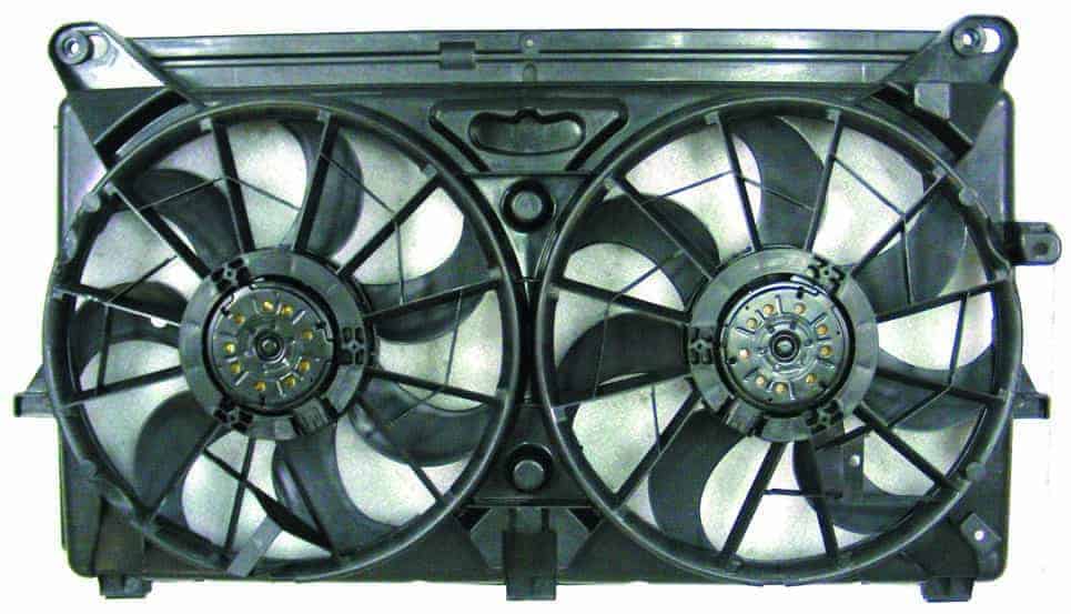 GM3115212 Cooling System Fan Dual Radiator Assembly