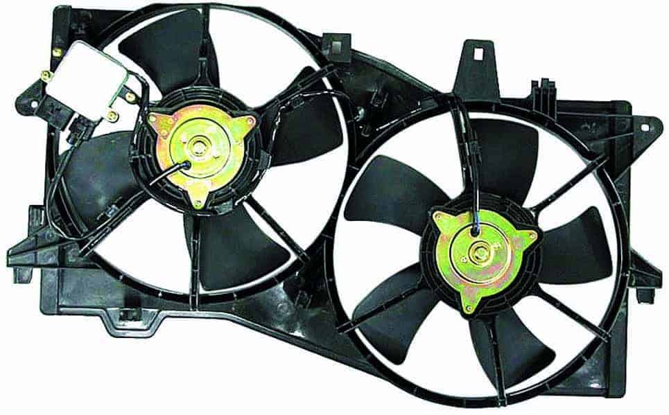 MA3115136 Cooling System Fan Dual Radiator Assembly