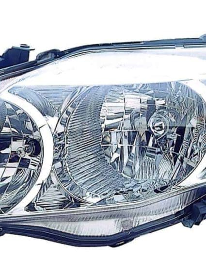 TO2502182C Driver Side Headlight Assembly
