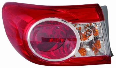 TO2804111C Driver Side Outer Tail Light Assembly