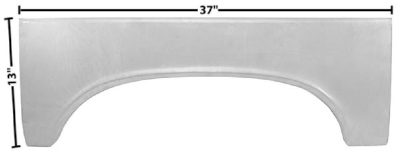 GLA1473F Repair Panels Quarter Lip Driver Side