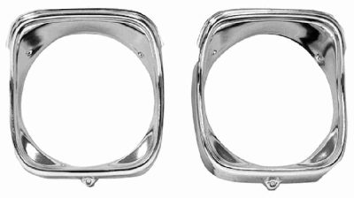 GLAM1389 Front Light Headlight Bezel