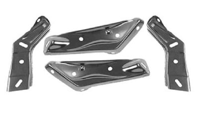 GLA1411K Front Bumper Bracket Set Driver Side/Passenger Side