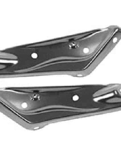 GLA1408D Front Bumper Bracket Set Driver Side/Passenger Side