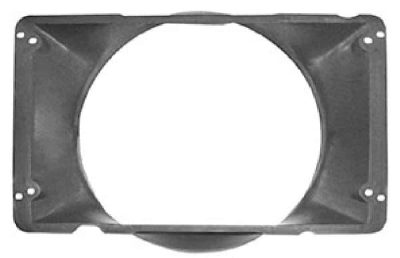 GLA1488W Cooling System Fan Radiator Shroud