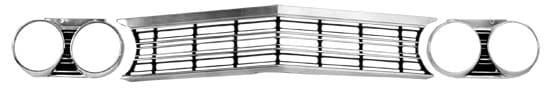 0846-040G Grille Main Assembly