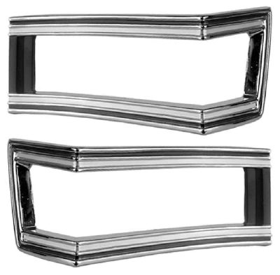GLAM1380 Rear Light Tail Lamp Bezel