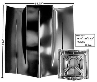 GLA1468L Hood Cowl Induction