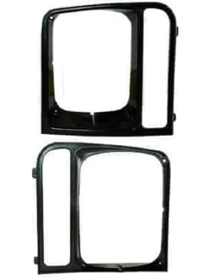 CH2512156 Grille Door Headlight Driver Side