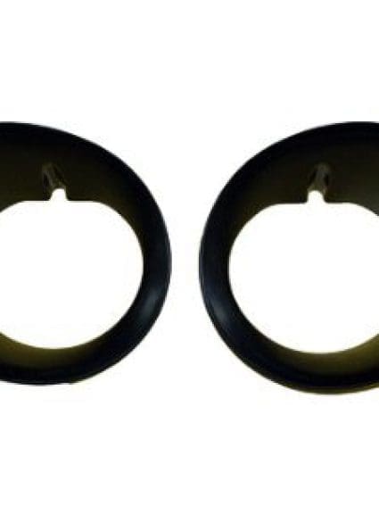 CH2599101 Front Light Fog Lamp Bezel Bumper