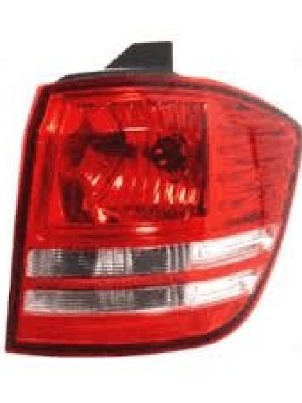 CH2819126C Rear Light Tail Lamp Assembly 2 Bulb