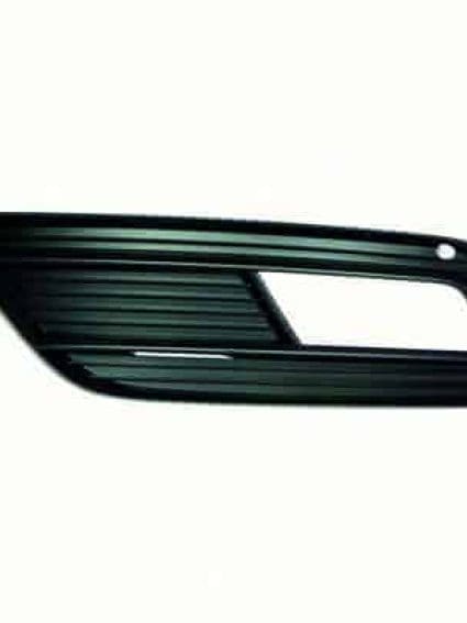 AU1039118 Front Bumper Insert Fog Light Bezel Passenger Side