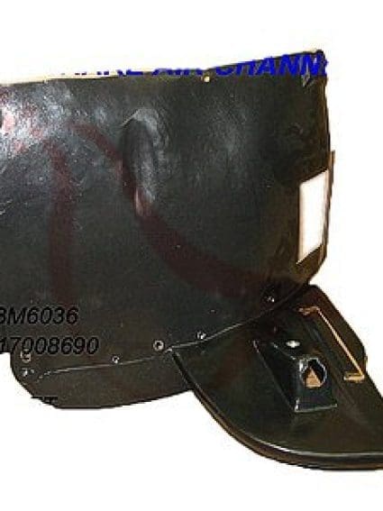 BM1228104 Front Bumper Under Car Shield Passenger Side