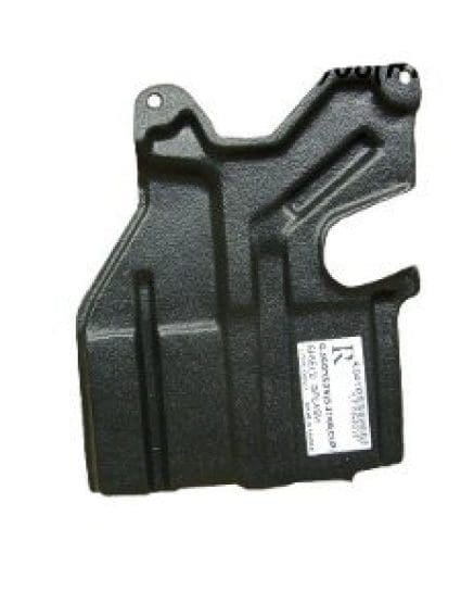IN1228107 Front Bumper Under Car Shield Passenger Side