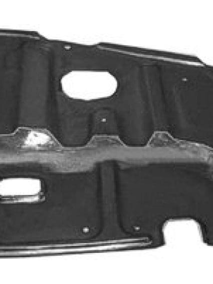 LX1228102 Front Bumper Under Car Shield Passenger Side