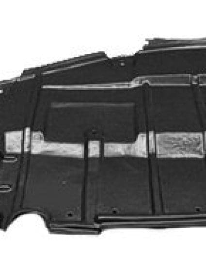 LX1228106C Front Bumper Under Car Shield Driver Side