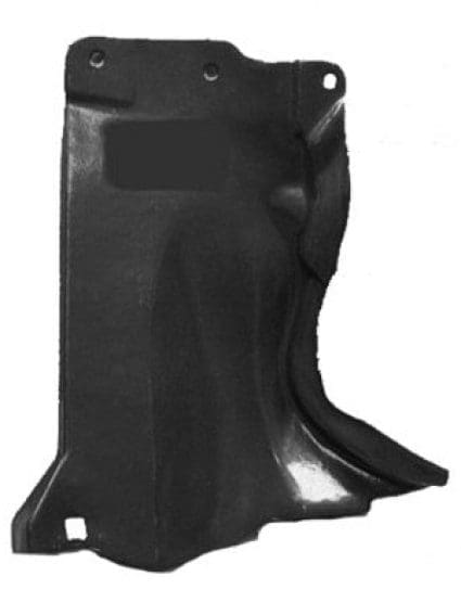 MA1228102C Passenger Side Front Bumper Under Car Shield