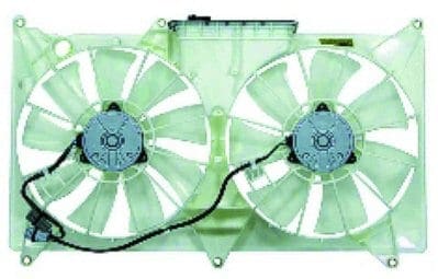 LX3115101 Cooling System Fan Dual Radiator Assembly