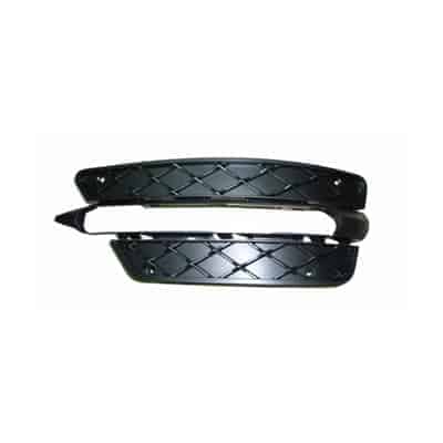 MB1038126 Front Bumper Insert Driver Side
