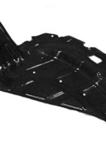 SC1228106 Front Bumper Under Car Shield Driver Side
