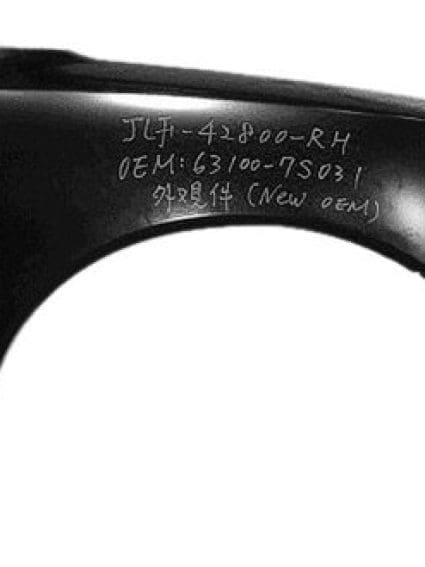 NI1241180C Passenger Side Fender Panel