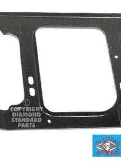 CH1067127DSC Front Bumper Bracket Mounting Passenger Side