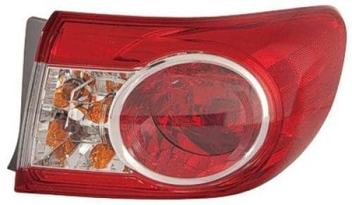TO2805111C Passenger Side Outer Tail Light Assembly