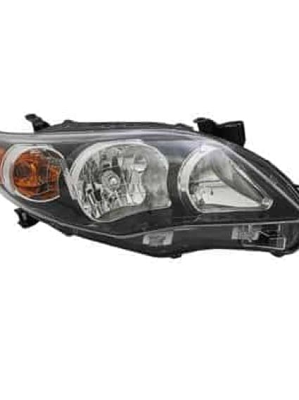 TO2503204C Passenger Side Headlight Assembly