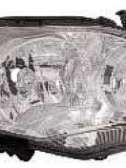 TO2519126C Passenger Side Headlight Lens and Housing