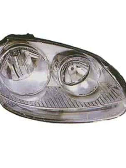 VW2503127C Passenger Side Headlight Assembly