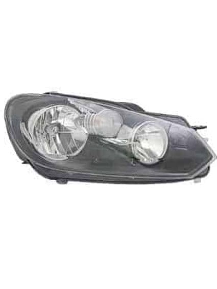 VW2503145C Passenger Side Headlight Assembly