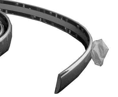CH1158101 Rear Bumper Bumper Impact Strip