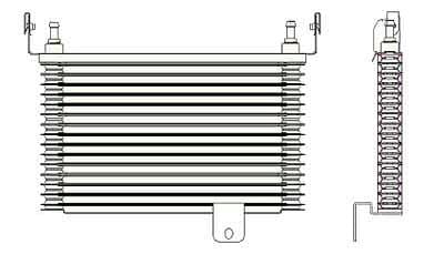FO4050106 Cooling System Automatic Transmission Cooler Assembly