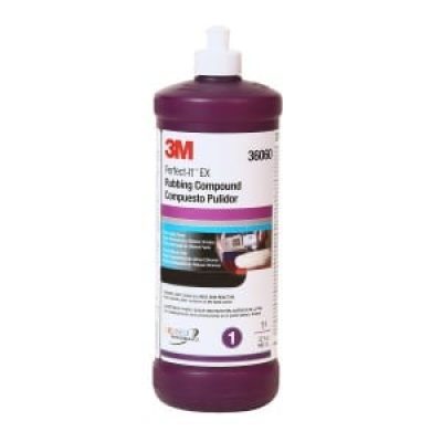 3M Perfect-It EX Rubbing Compound, 36060, 1 qt (946 ml)