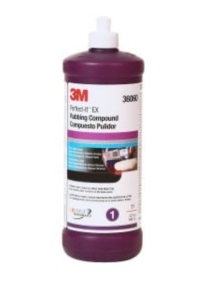 3M Perfect-It EX Rubbing Compound, 36060, 1 qt (946 ml)