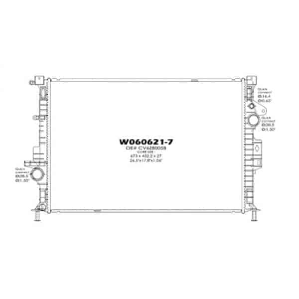RAD13313 Radiator