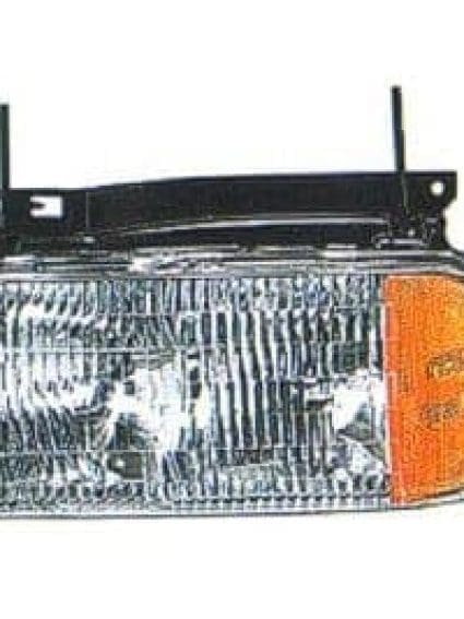 GM2502133V Front Light Headlight Assembly Composite