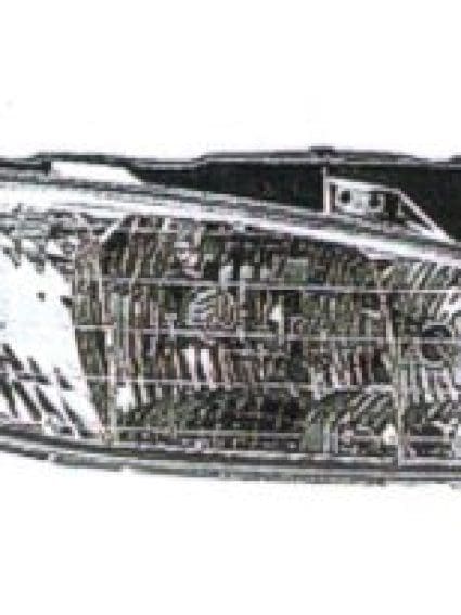 GM2502140V Front Light Headlight Assembly Composite