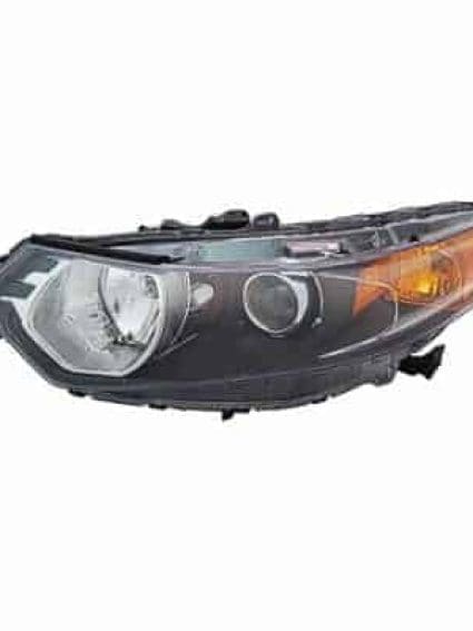 AC2502118C Driver Side Headlight Lens and Housing