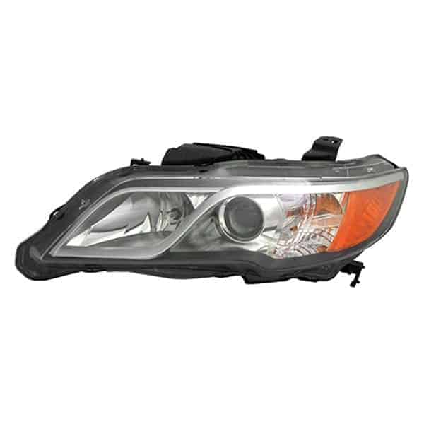 AC2502124C Front Light Headlight Lens & Housing Driver Side