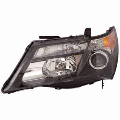 AC2518120 Front Light Headlight Lens & Housing Driver Side