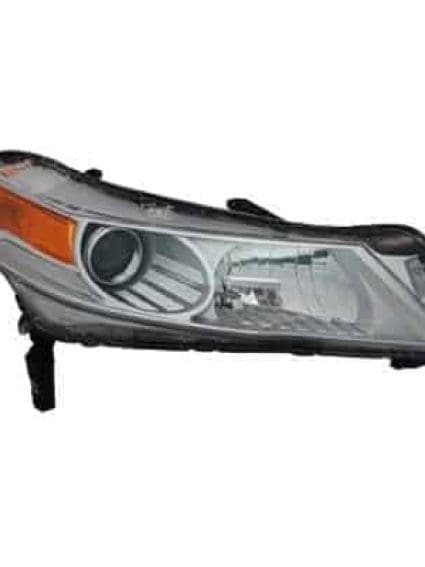 AC2519116C Passenger Side Headlight Lens and Housing