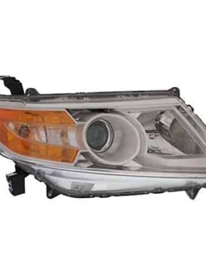 HO2503143C Passenger Side Headlight Lens and Housing