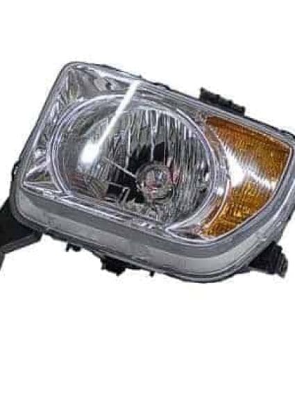 HO2518106C Driver Side Headlight Lens and Housing