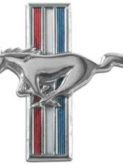 GLAEM3601 Running Horse Fender Emblem