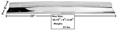 GLA4061 Rear Bumper Face Bar