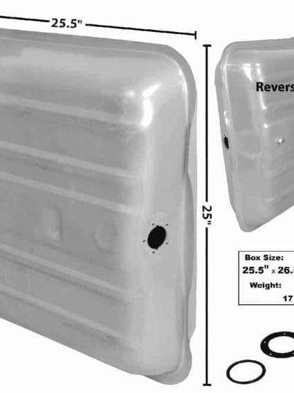 GLA4164 Fuel Delivery Tank Round Corner