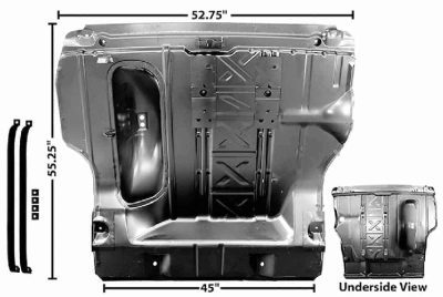 GLA4561 Trunk Floor Complete