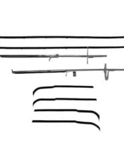 20-0720-58 Door Window Kit Weatherstrip Run Channel