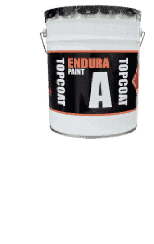 Endura Paint EX-2C Topcoat CLR14917-050 5 Gal 150 Red